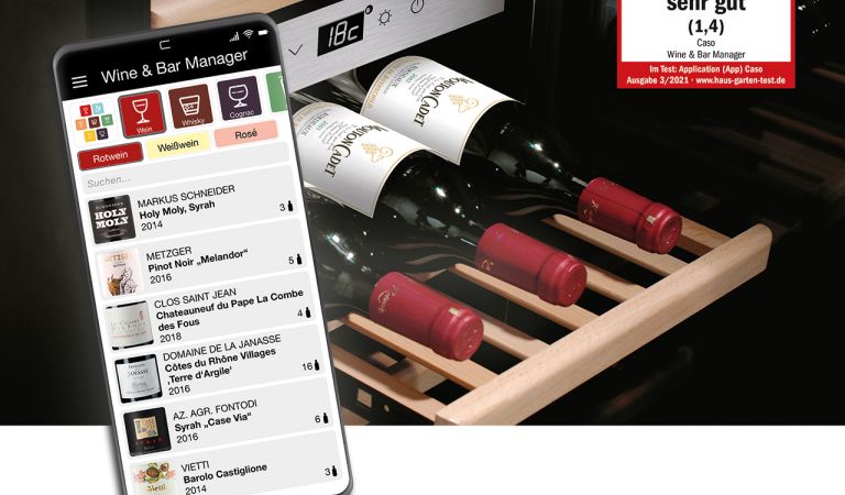 Bild - Endlich Ordnung im Wein-Regal