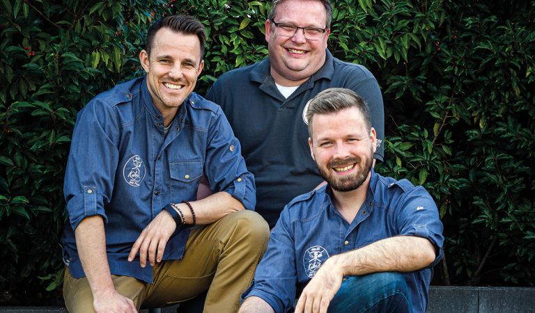 Bild - Die Drei vom Grill